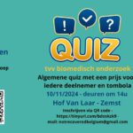 Quiz t.v.v. biomedisch onderzoek naar Long Covid, ME/cvs, POTS en Lyme